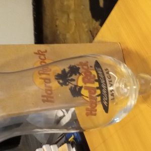 Las Vegas Hard Rock Cafe hurricane glass